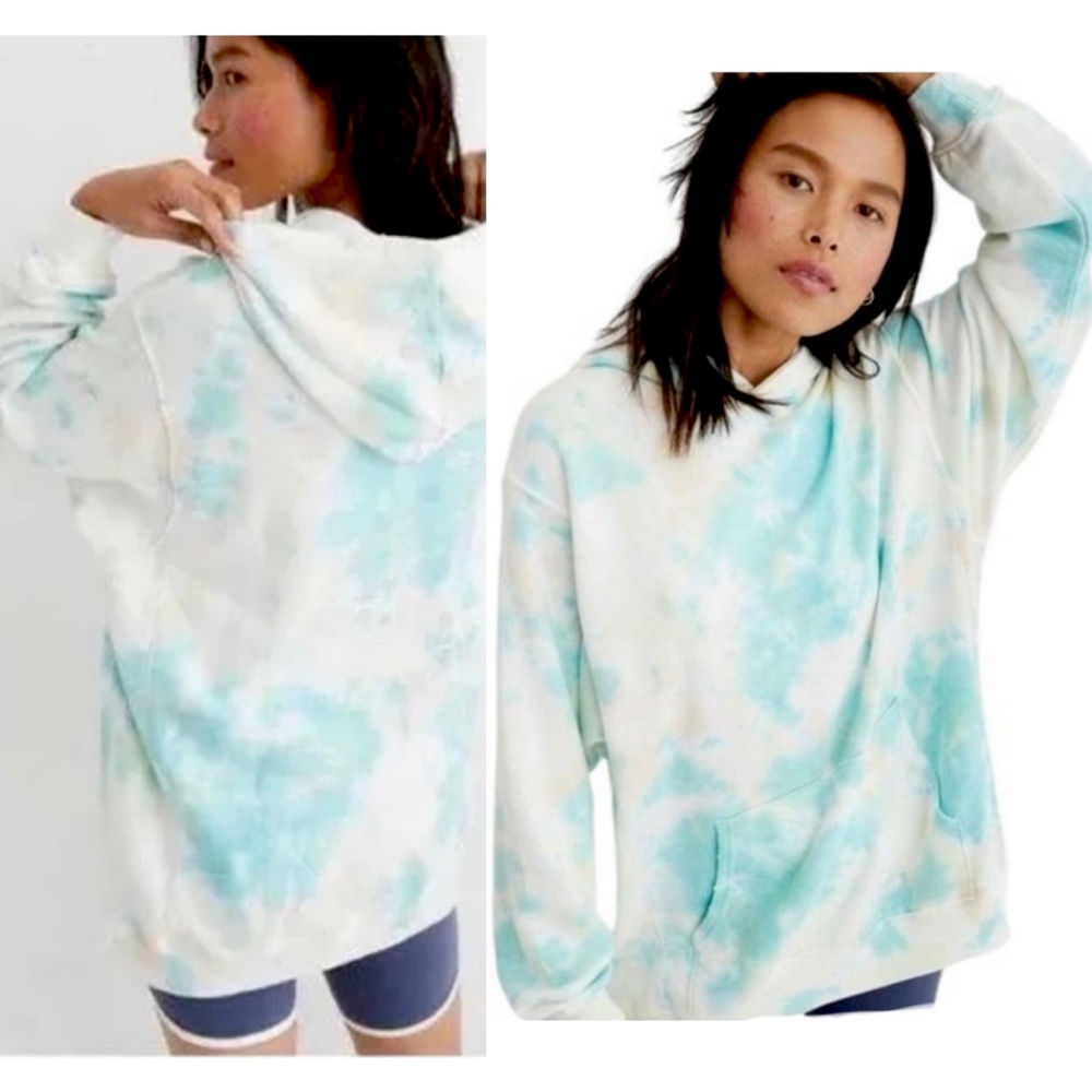 AE Aerie tie dye oversized hoodie women Size Medium “The Sweat Everyday”
